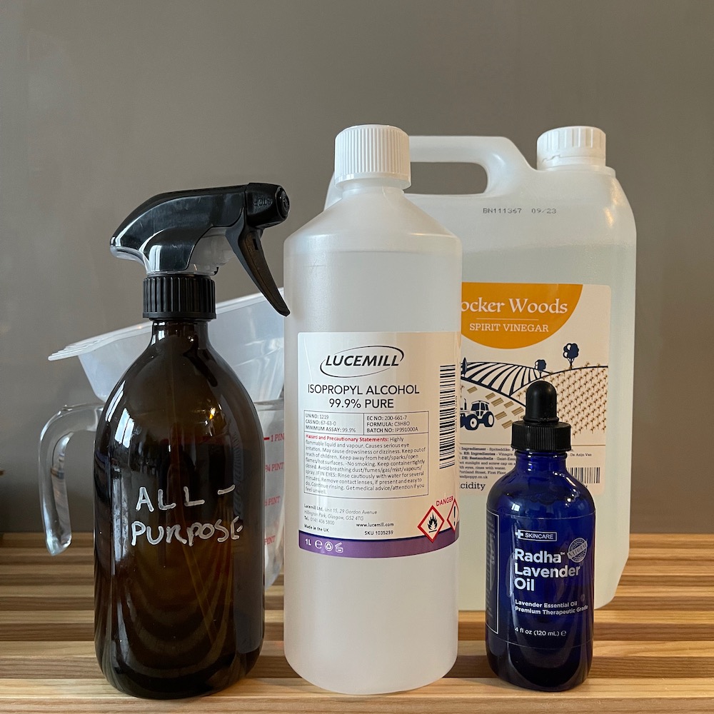 All-purpose cleaner ingredients