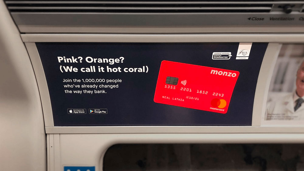 monzo tube ad